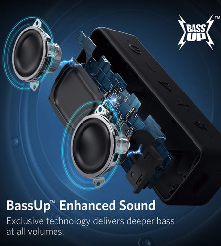 Better Bass Portable Wireless Bluetooth Speaker