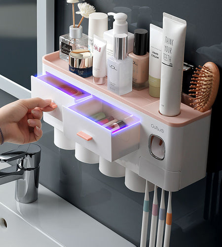 Bathroom Magnetic Storage Rack