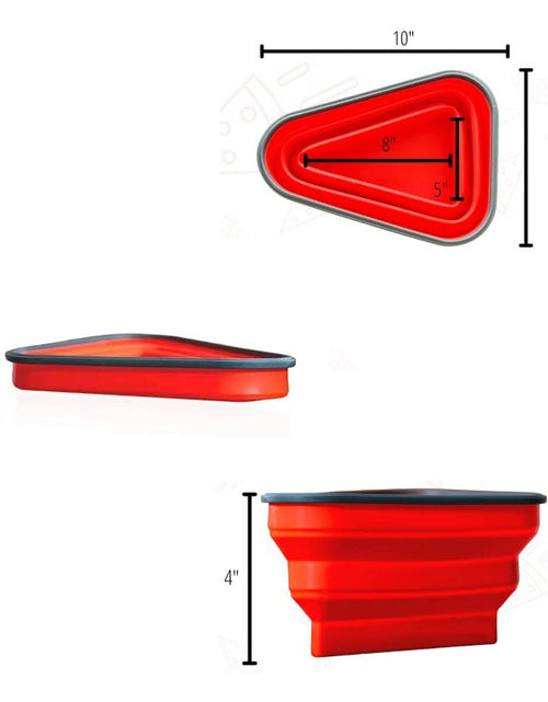 Load image into Gallery viewer, Foldable Pizza Pack Container
