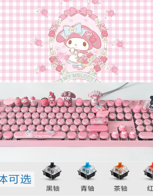 Load image into Gallery viewer, Anime Manual 87/104 Keys Mechanical Keyboard
