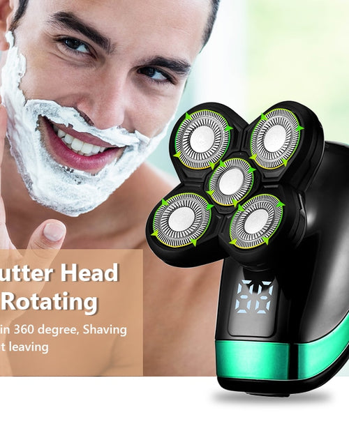 Load image into Gallery viewer, Rechargeable Bald Head Electric Shaver
