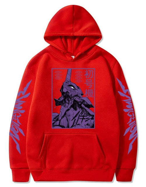 Load image into Gallery viewer, Anime EVA Men&#39;s Long Sleeve Hoodies
