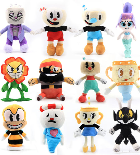 13 style Cuphead Plush Doll Toys