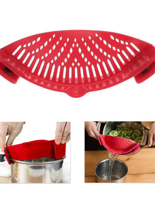 Load image into Gallery viewer, Silicone Kitchen Strainer Filter
