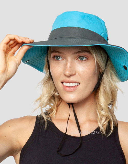 Load image into Gallery viewer, Summer Sun Hat Wide Brim UV Protection
