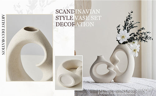 Load image into Gallery viewer, Nordic Ceramic Vases
