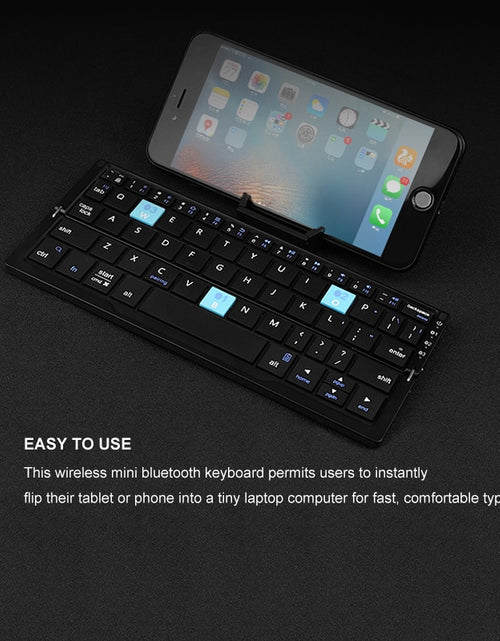 Load image into Gallery viewer, Mini Foldable Bluetooth Keyboard
