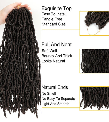 Soft Natural Fluffy Hair Extensions