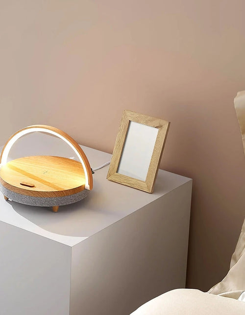 Load image into Gallery viewer, Wireless Charging Music Desk Lamp
