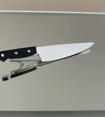 Knife Hair Clips