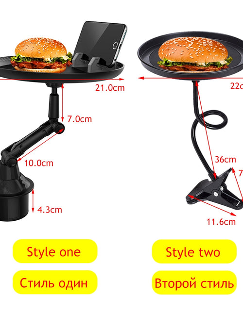 Load image into Gallery viewer, Adjustable Car Folding Tray Holder
