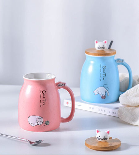 450ml Ceramics Cat Mug