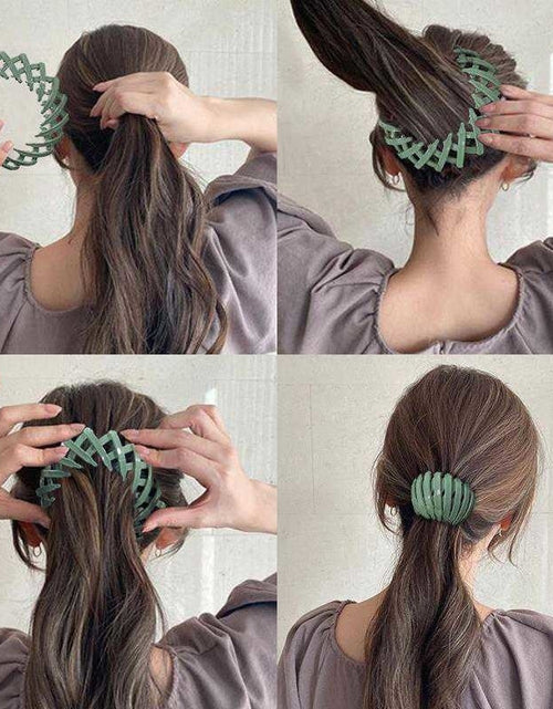 Load image into Gallery viewer, Claw Horsetail Buckle Hair Clip
