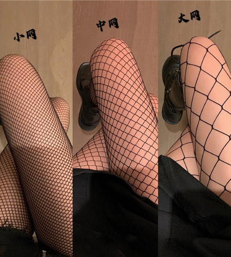 Tights in Fishnet Design