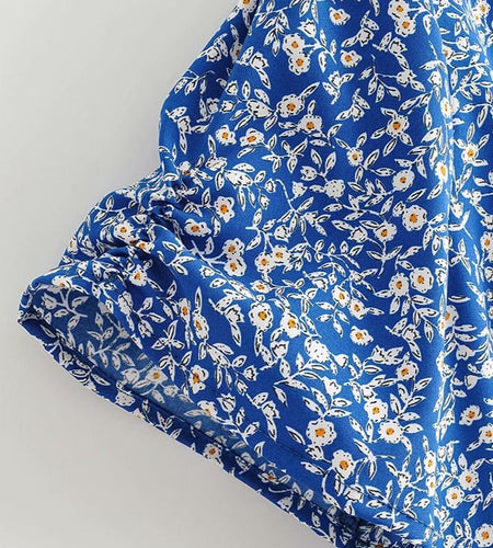 Floral Short Dress