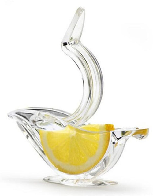 Load image into Gallery viewer, Transparent Fruit Squeezer with Acrylic Lemon Clip
