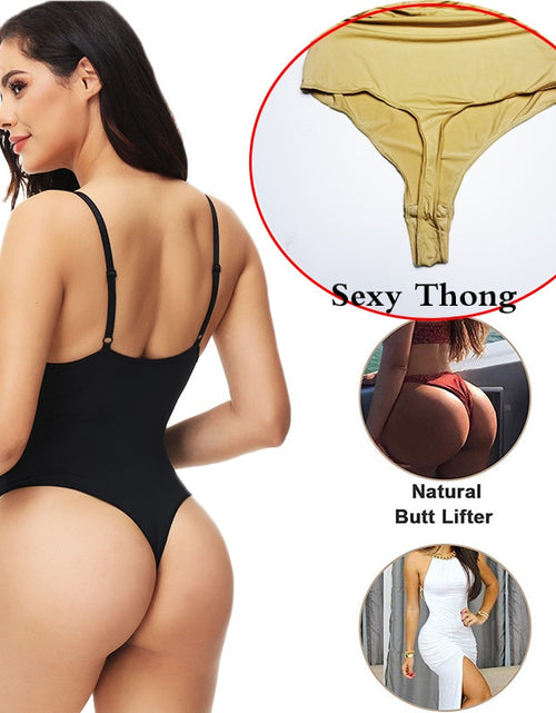 Load image into Gallery viewer, GUUDIA Thong Bodysuit Shapewear
