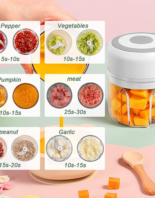 Load image into Gallery viewer, Mini Electric Garlic Chopper
