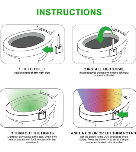 Toilet Night Light