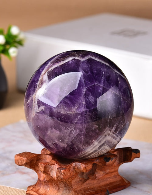 Load image into Gallery viewer, Natural Amethyst Ball
