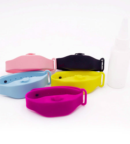 Silicone Hand Sanitizing Bracelet