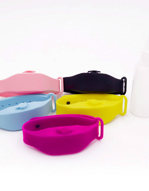 Load image into Gallery viewer, Silicone Hand Sanitizing Bracelet
