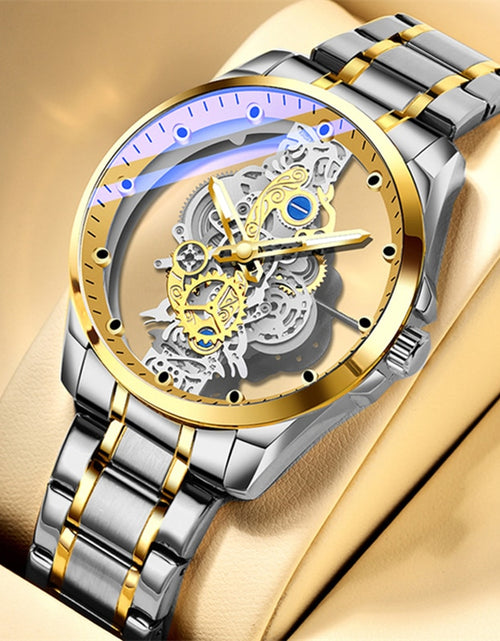 Load image into Gallery viewer, Skeleton Vintage Men&#39;s Watch
