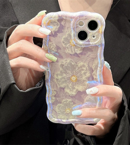 Blu-ray Flowers Shockproof Cases