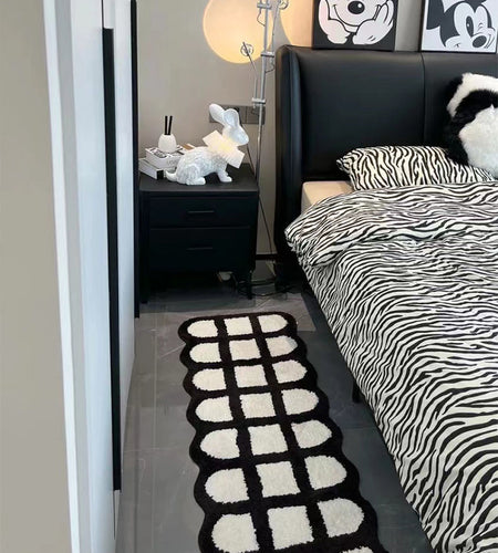 Black & White Runner Rugs