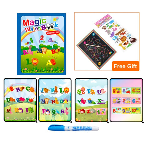 Load image into Gallery viewer, Magic Water Drawing Coloring  Book
