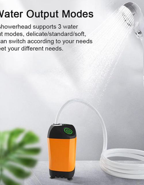 Load image into Gallery viewer, Portable Rechargeable Shower Set
