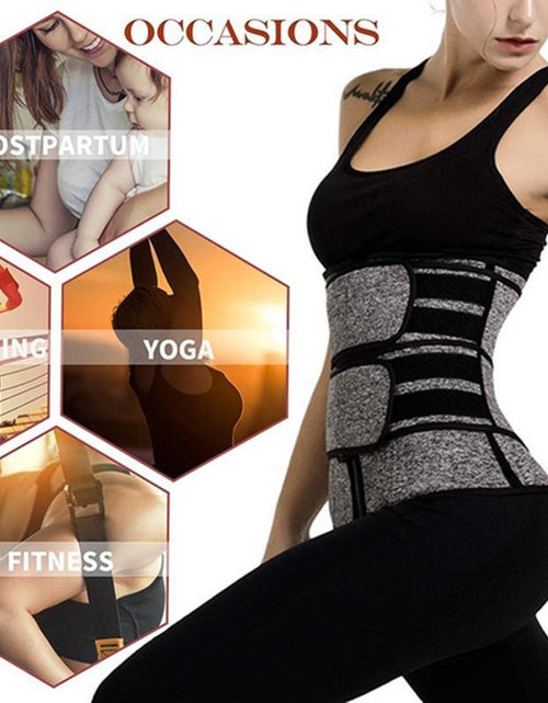 Load image into Gallery viewer, Waist Trainer Slimming Sheath
