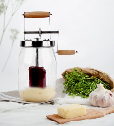 Homemade Manual Butter Maker