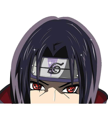 Anime Peeking Car Window Sticker