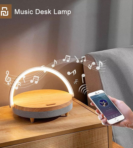 Wireless Charging Music Desk Lamp