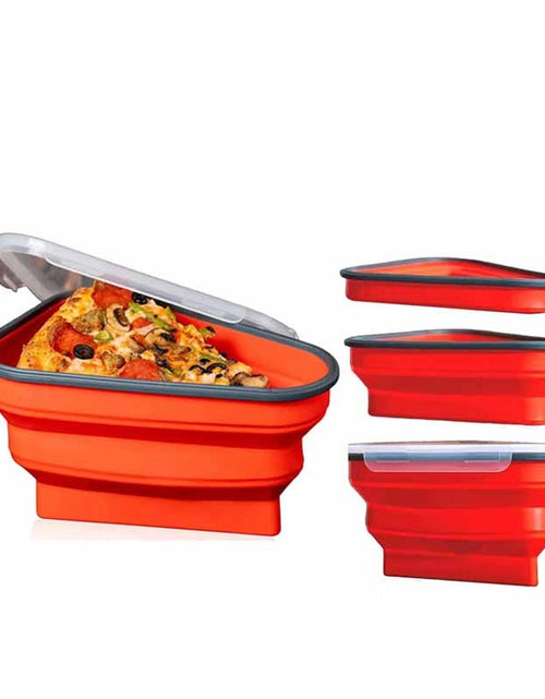 Load image into Gallery viewer, Foldable Pizza Pack Container
