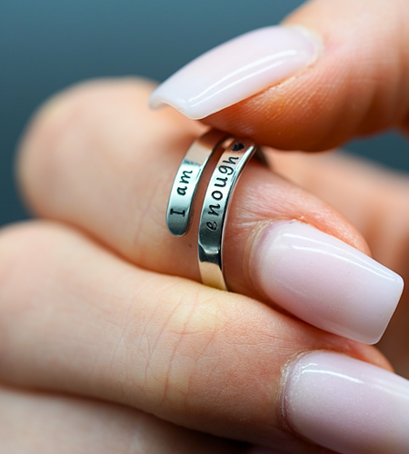 I Am Enough Ring
