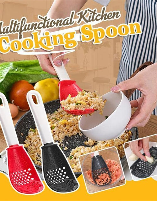 Load image into Gallery viewer, Multifunctional Heat-Resistant Cooking Spoon
