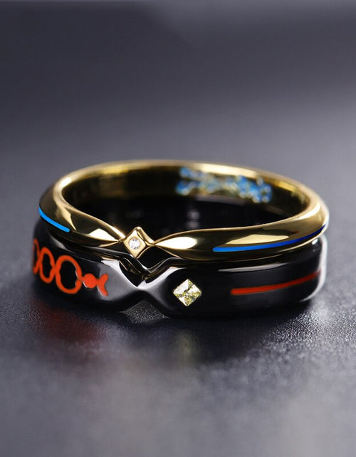 Load image into Gallery viewer, Anime Fate Stay Night Black Saber Rings
