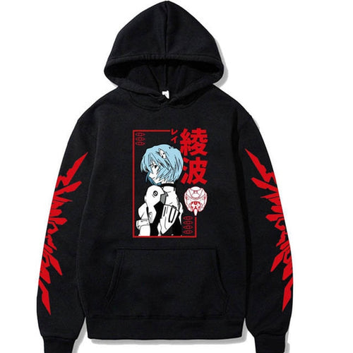 Load image into Gallery viewer, Anime EVA Men&#39;s Long Sleeve Hoodies
