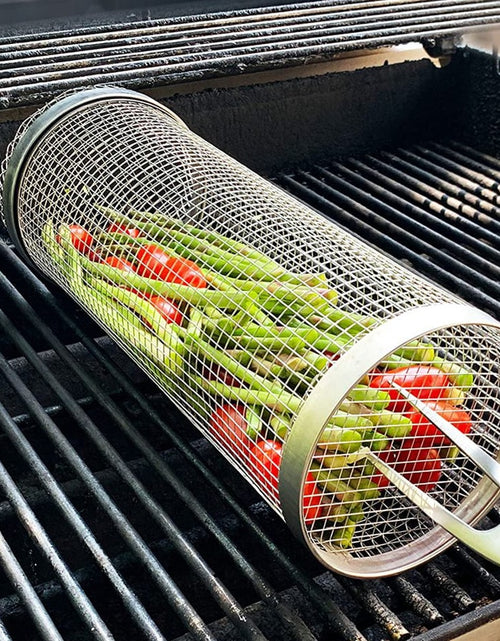 Load image into Gallery viewer, Stainless Steel Grilling Basket
