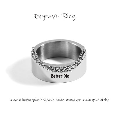 Load image into Gallery viewer, Modern Vintage Chain Ring
