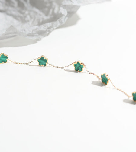 Flower Charm Bracelets