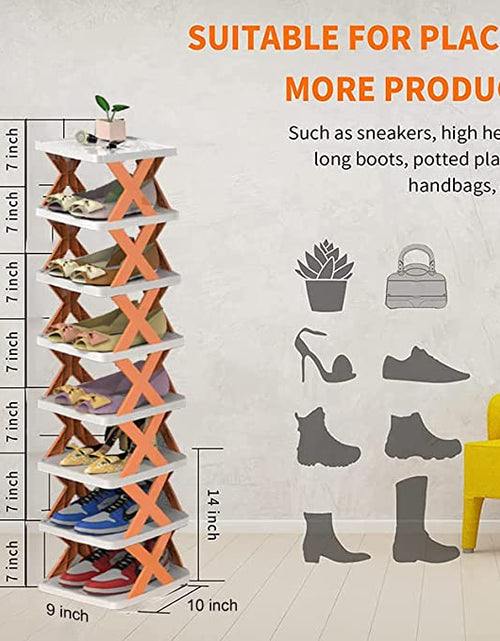 Load image into Gallery viewer, Stackable Shoe Rack
