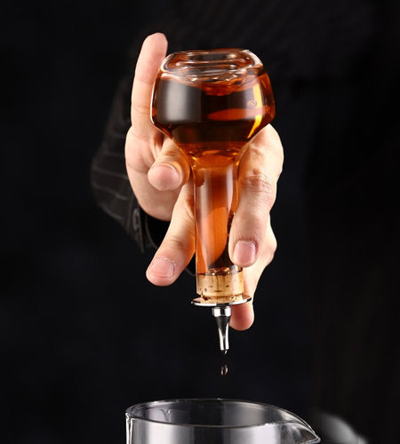 Cocktail Bitters Bottle Vintage Glass