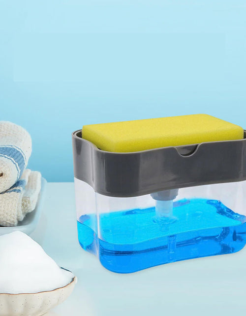 Load image into Gallery viewer, Soap Dispenser and Sponge Caddy
