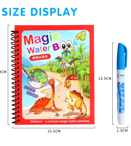 Magic Water Drawing Coloring  Book