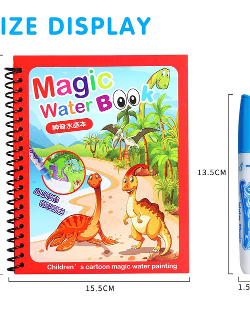 Load image into Gallery viewer, Magic Water Drawing Coloring  Book
