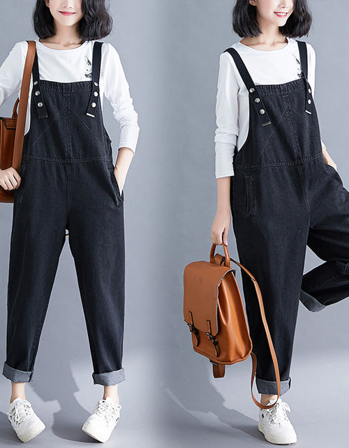 Load image into Gallery viewer, Jumpsuit Loose Suspenders
