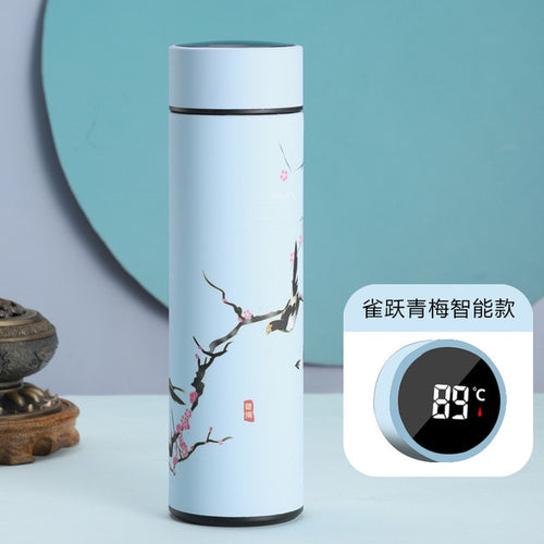 Load image into Gallery viewer, Temperature Display Thermos Bottle
